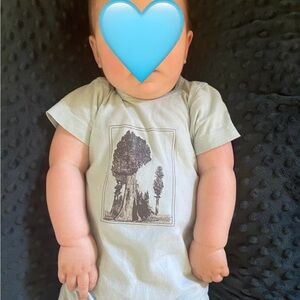 Kate Quinn Redwoods Graphic Romper